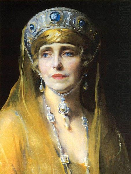 Philip Alexius de Laszlo Portrait of Queen Marie of Romania china oil painting image